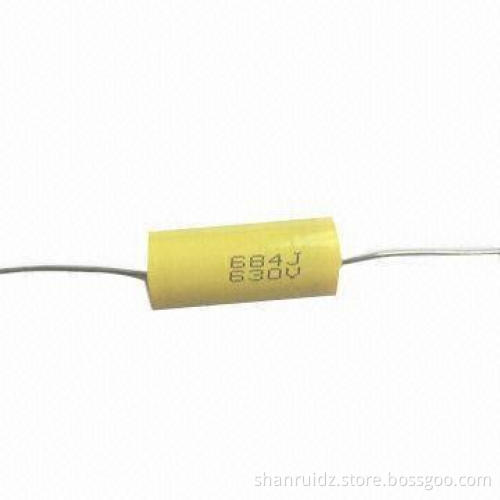 MPT Metalized Polypropylene Axial Film Capacitor with Very Low-loss at High-frequency, Using Areas
